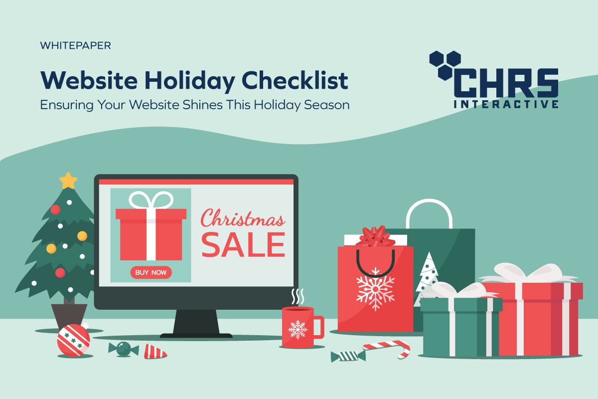 website holiday checklist